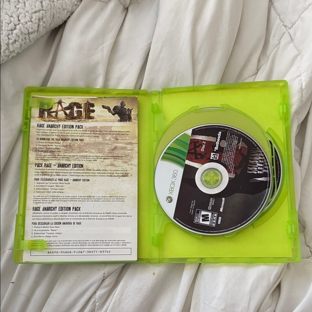 Xbox 360 Rage Anarchy Edition - Green - Picture 3 of 4